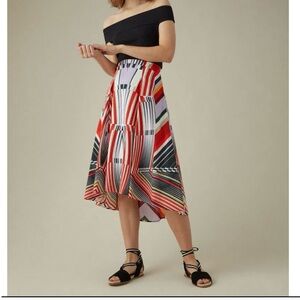 Karen Millen Abstract Print Skirt